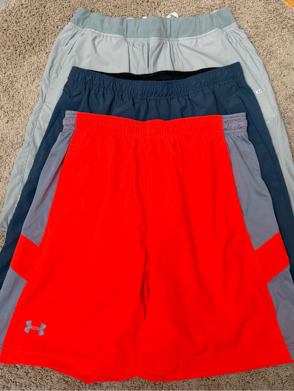 Men’s Active Shorts Bundle Size Large